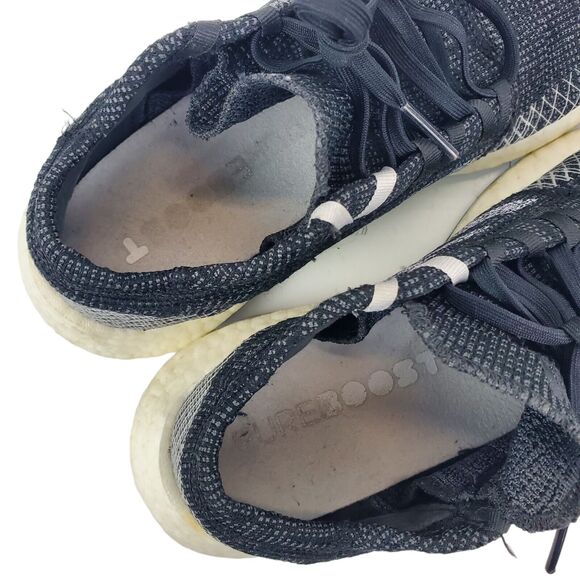 ADIDAS Shoes PURE BOOST GO Womens Size 8.5 Black Athletic Running Sneaker F36255 - Picture 8 of 13